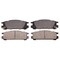 Advics 98-93 Subaru Impreza/99-90 Legacy:Rear Disc Brake Pad, Ad0471 AD0471 - alternate 2